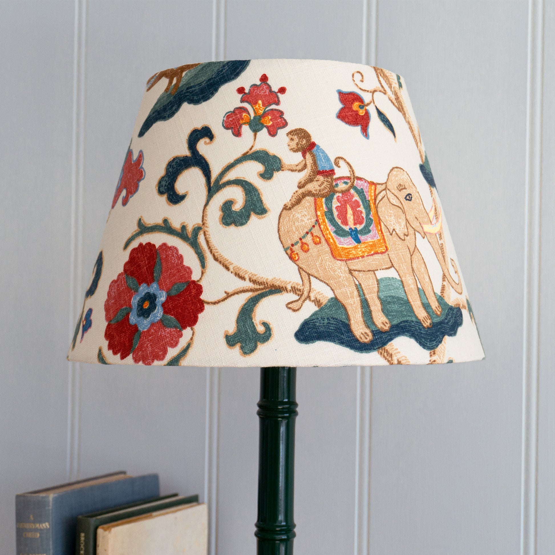 Green Bamboo Lamp Base