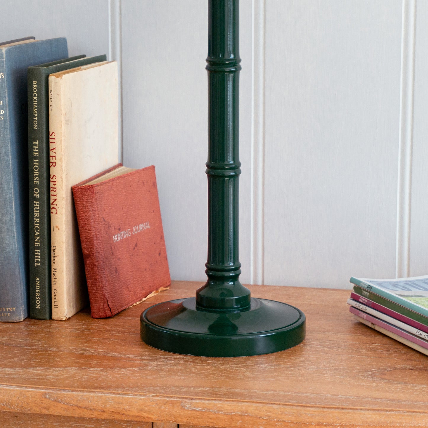 Green Bamboo Lamp Base