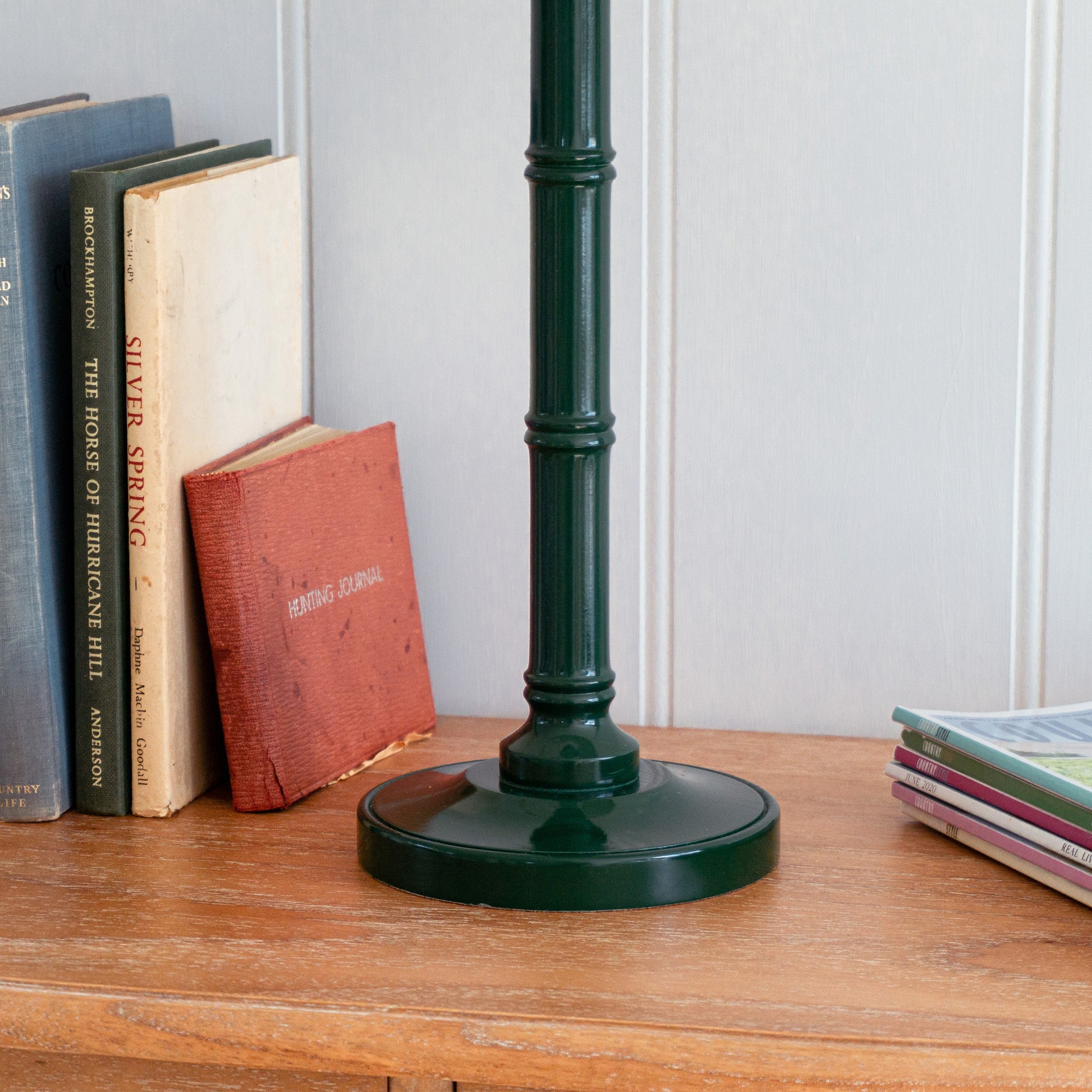 Green Bamboo Lamp Base