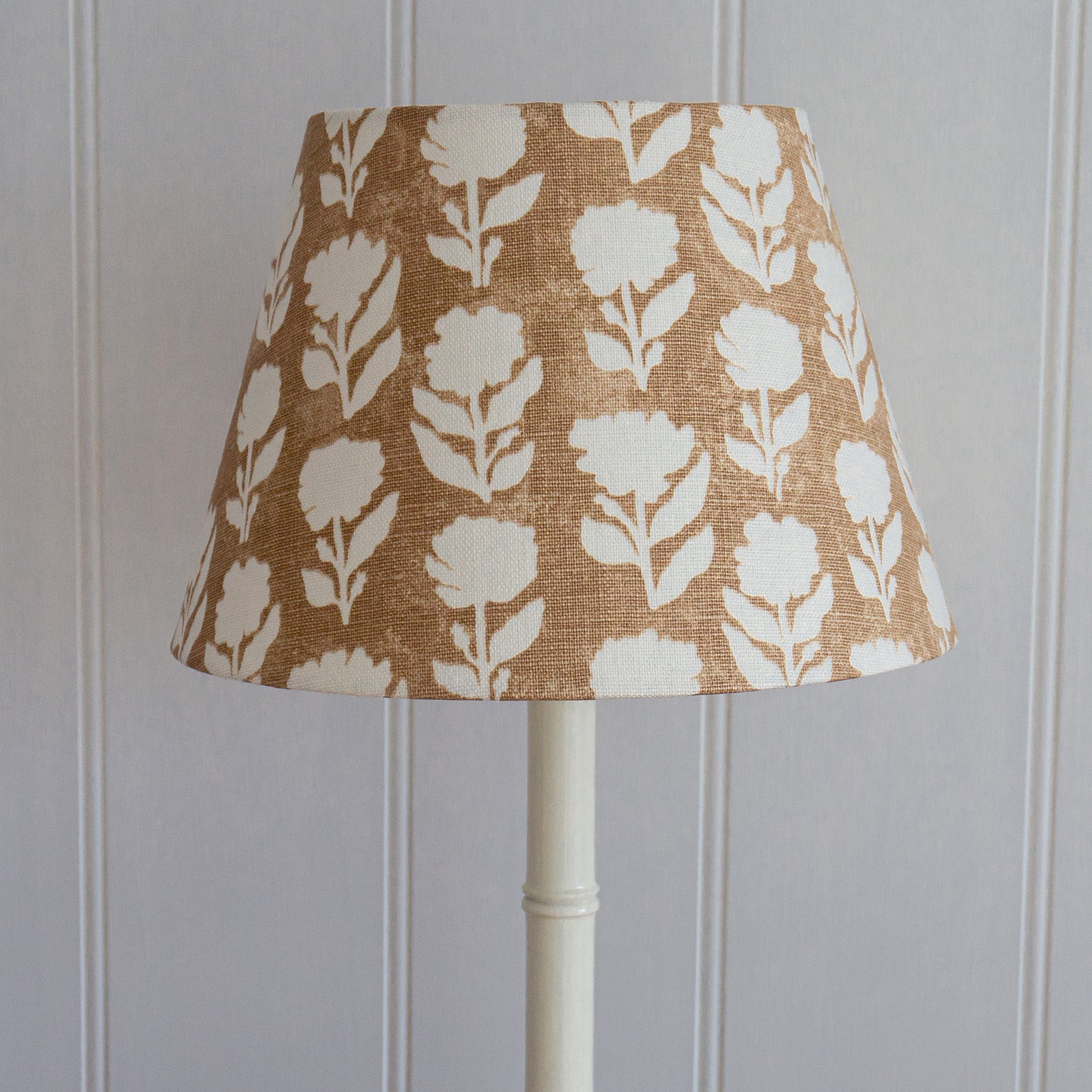 White Bamboo Lamp Base