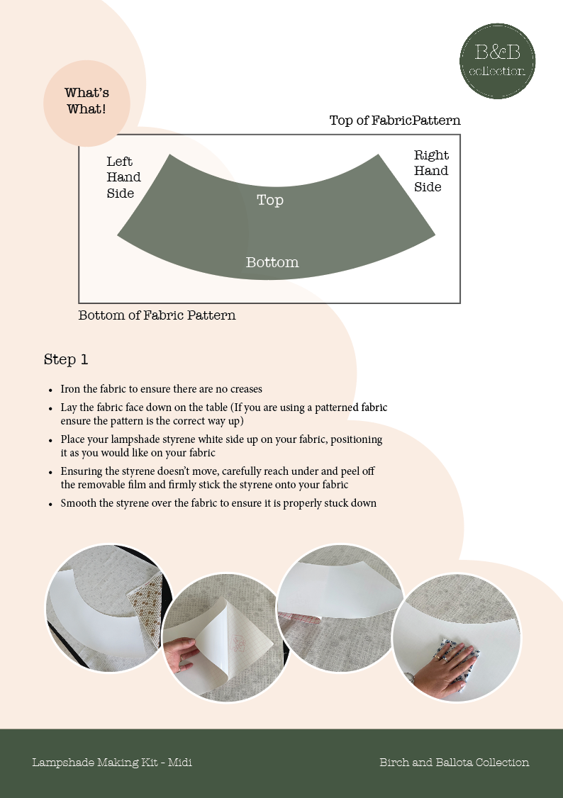 Lampshade Making Kit - Midi
