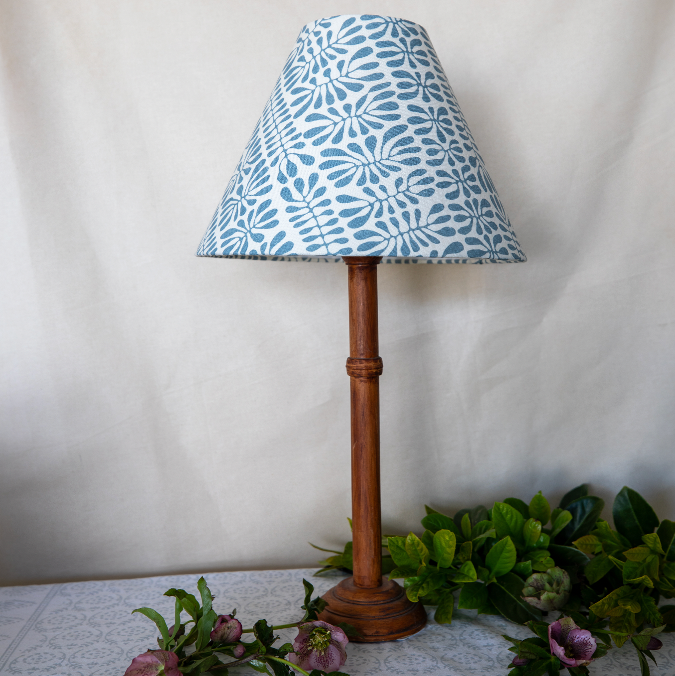 33cm Empire Lampshade - Penny Morrison - Wiggle Blue