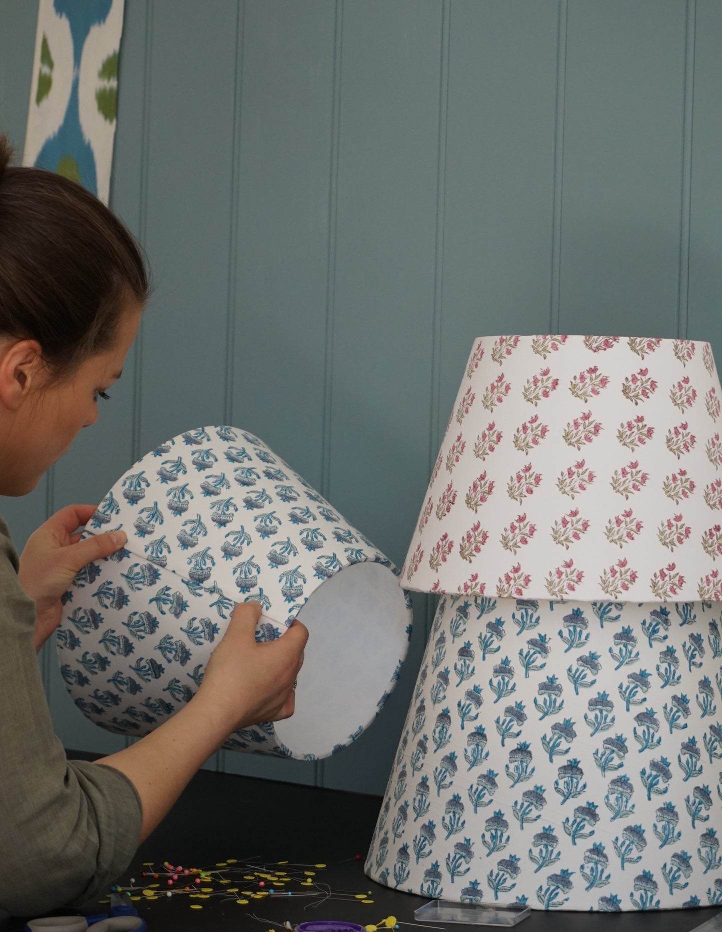 Learn to make a lampshade