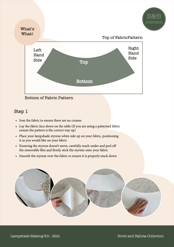 Lampshade Making Kit - Maxi